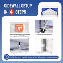 CROWN SHADES detailed shot of hook mounts that enable quick secure attachment