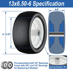 Cubesprings close-up of tread and sidewall highlighting wear resistance benefit