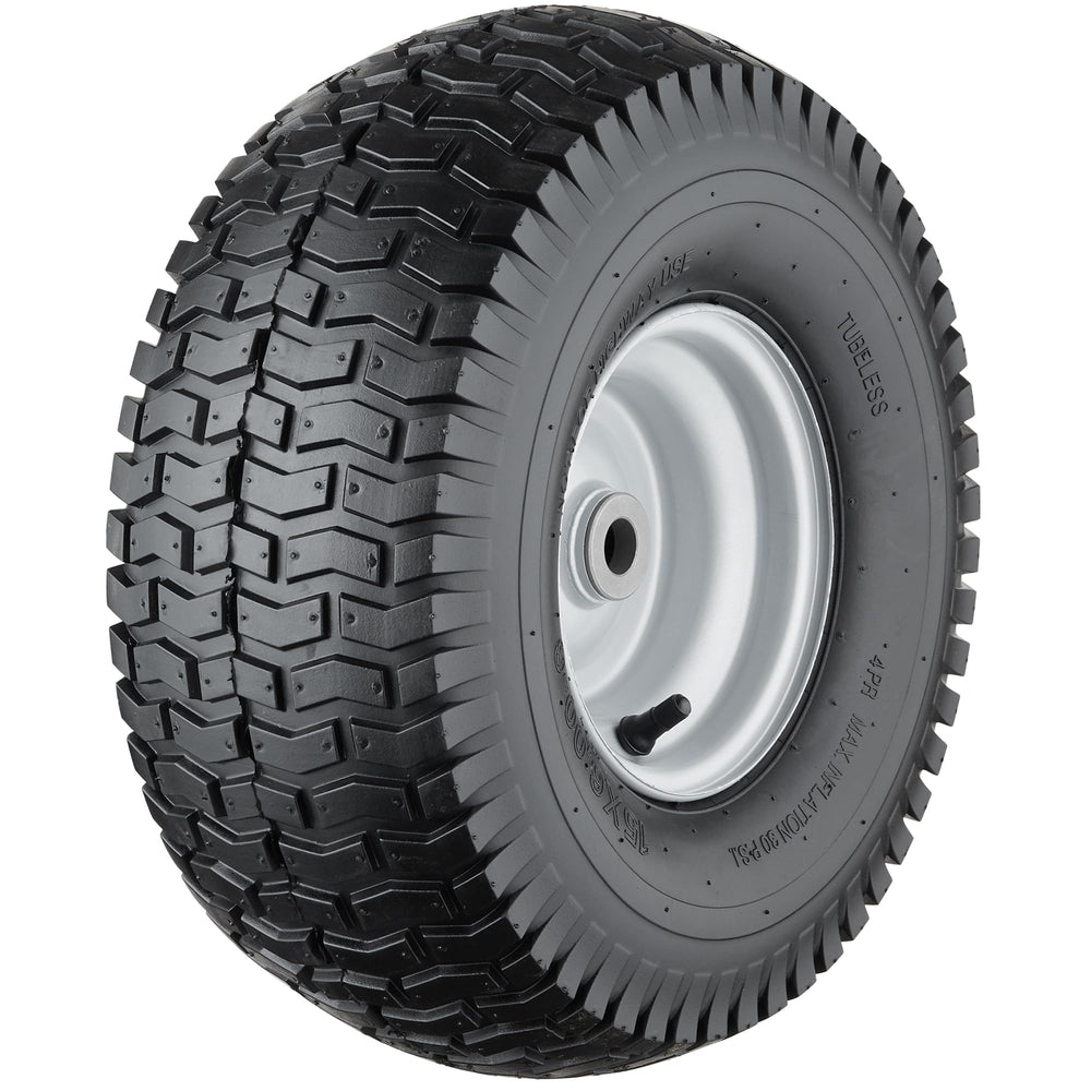 Cubesprings front wheel assembly shown mounted, durable replacement benefit