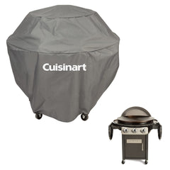 Cuisinart detail of dual-sided vents reducing condensation under cover