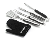 Cuisinart front packaging displaying tools and glove for easy identification