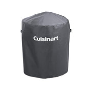 Cuisinart cover on griddle front view shows protective fit and weather defense