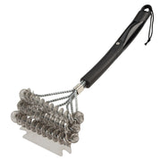 Cuisinart front view of 17-inch grill brush showing full head for efficient cleaning