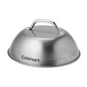 Cuisinart melting dome front view shows stainless-steel durability and even heat benefit