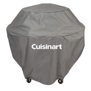 Cuisinart front view of grey XL 360 cover showing full protection and neat fit