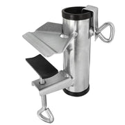 Cunguv clamp front view showing solid construction and secure hold benefit