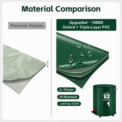 Curifurn fiberglass legs detail for stable support and wind resistance