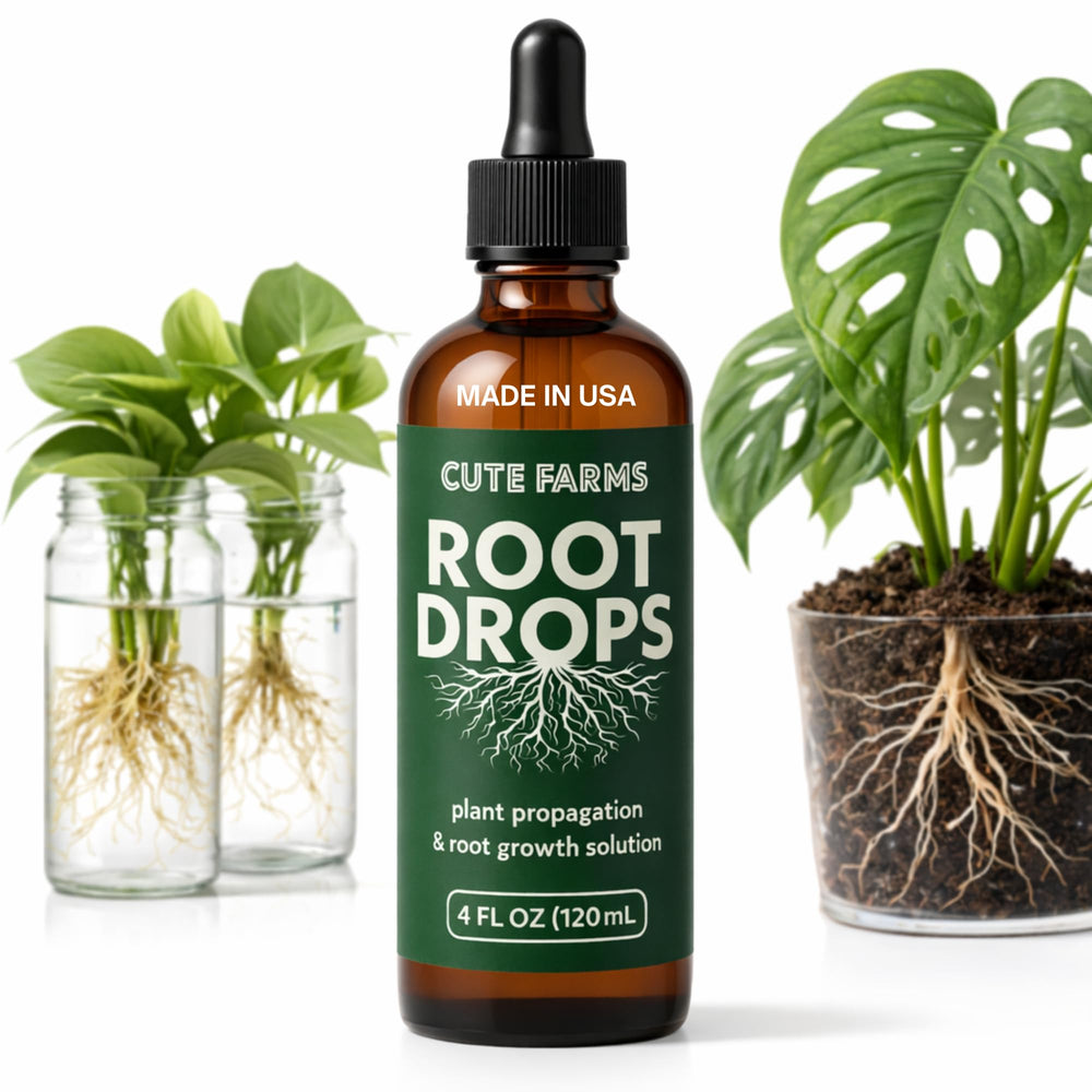 Cute Farms front packaging showing bottle and dropper for precise dosing