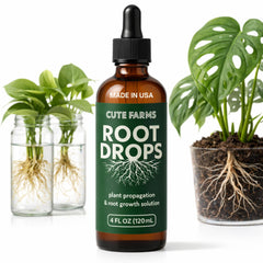 Cute Farms front packaging showing bottle and dropper for precise dosing