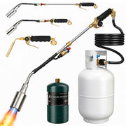 Cybring front view of assembled torch showing kit benefits
