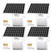 CYJJZQ front view of four solar panels showing compact design and quick install benefit