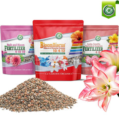 Cz Garden Supply close-up granules texture and easy-measure benefit