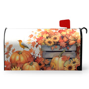 Dacawin front view showing full sunflower autumn design and curb appeal