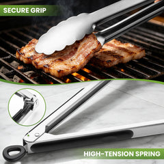 DAILY KISN close-up of stainless steel tip highlighting heat-resistant, rust-proof finish