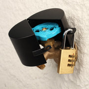 Dakekou front view of faucet lock showing secure fit and peace of mind