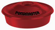 Danner Pondmaster front view showing red ABS housing and floating design for reliable winter protection