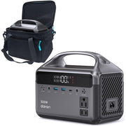 Daran front panel showing ports and clear controls for versatile charging