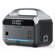 DaranEner front panel view showing controls and AC outlets for quick identification and safe use