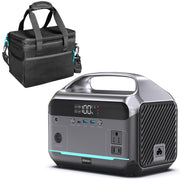 DaranEner front panel showing outlets and USB ports for versatile charging