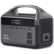 DaranEner front view showing compact design and handle for easy portability