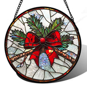 DASTOLL front view showing pine bow design and vibrant holiday colors