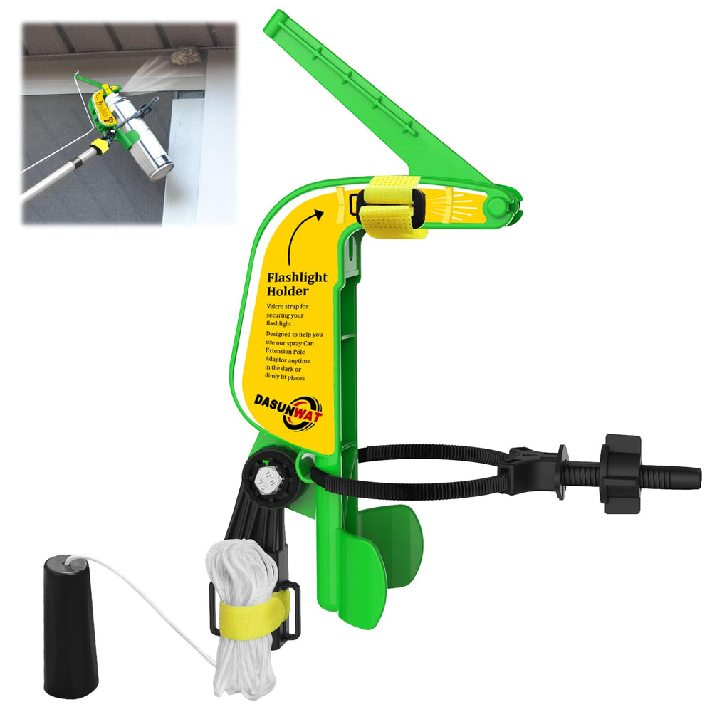 Dasunwat adaptor front view showing compact bracket and easy mounting benefit