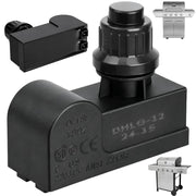 DcYourHome DHLG-12 front panel showing two outlets and clean fit for fast replacement