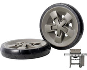 DcYourHome front packaging showing two 8 inch grill wheels, quick identification