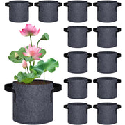 DECOHS front view of 12-pack aquatic plant pots showing neat storage benefit