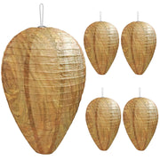 DECYOOL front packaging showing six packed fake wasp nests for easy installation