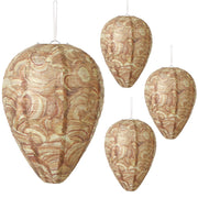 DECYOOL front pack showing four brown paper nest decoys and easy storage benefit