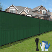DenForste front panel on fence showing full coverage and privacy benefit