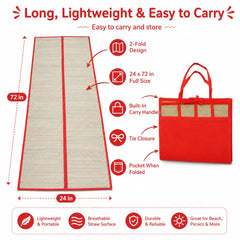 Dependable Industries tied closure forming pocket to keep small items