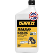 DEWALT 32 oz bottle front view showing compact design and easy pour benefit