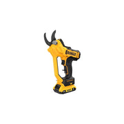 DEWALT pruner front view showing compact design and controls for easier handling