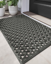 DEXI front view mat showing size and clean look for durable entrance protection