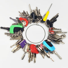 DHEISHA front packaging showing 60-key set and included cable ring for quick access