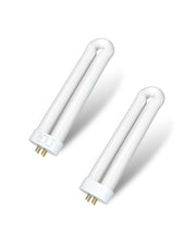 Dichroma 15W front packaging showing the two U-shaped bulbs and benefits