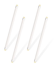 Dichroma four-pack front packaging showing bulbs for easy replacement