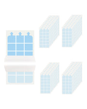 Dichroma front pack showing 40 glue cards and fit compatibility benefit