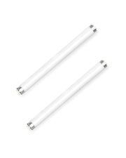 Dichroma two-pack front view showing packaging and clear benefit of replacement bulbs