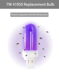 Dichroma bulb installed in Dynatrap unit showing restored attraction performance