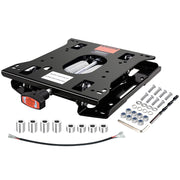 DIKSEAT front view of assembled suspension showing rugged construction and fit