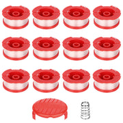 Dilsuaco front packaging showing 14 prewound spools and included cap for easy replacement