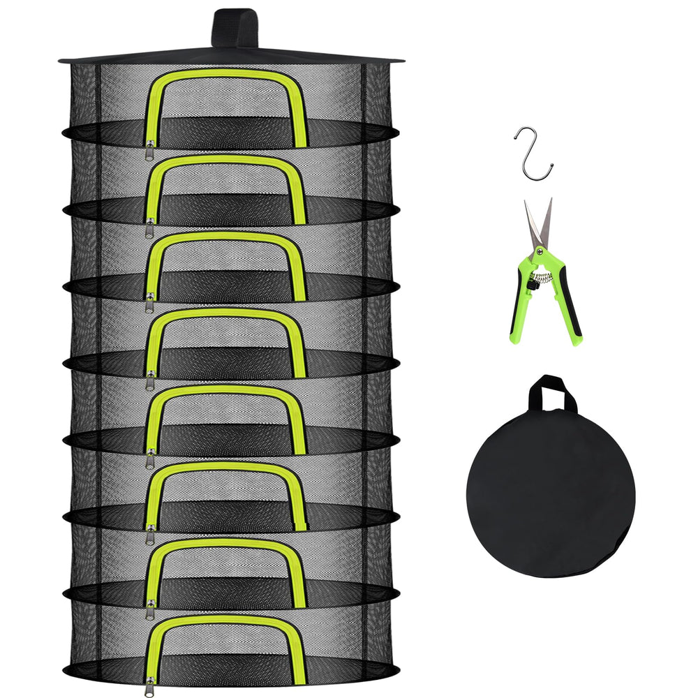 Doacpr front view assembled drying rack showing tiers and stability benefit