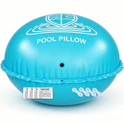 DoCred pool pillow front view showing round shape and durable material for winter support