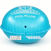 DoCred front view of inflated pool pillow showing raised center for protection