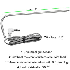 DONSIQIZZ full 48-inch heat-resistant wire laid out to show reach