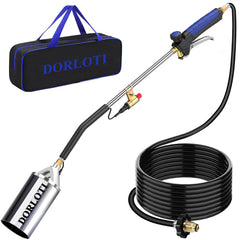 DORLOTI front view of full torch kit showing portability and build quality