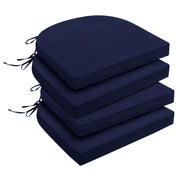 downluxe front view navy cushions showing coordinated set and style